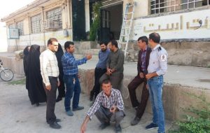 تجمع اعتراضی کارگران شهرداری سرفاریاب و واکنش عجیب شهردار