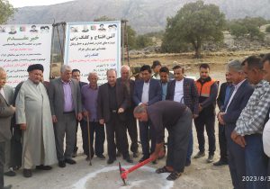 به مناسبت هفته دولت صورت گرفت ؛ افتتاح و کلنگ زنی پروژه های شهرستان چرام